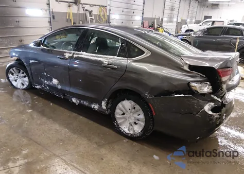 2015 Chrysler 200 Limited z USA, uszkodzony, nr VIN 1C3CCCAB8FN694538